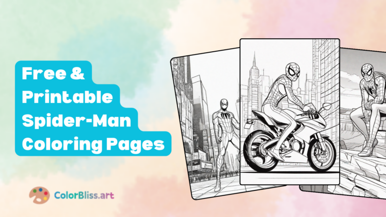 spiderman coloring pages